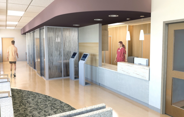 Veterans Affairs Medical Center, Women’s Clinic, Philadelphia, Pa. (Array Architects)