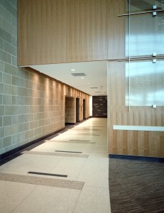 Parkland Health and Hospital System Simmons Ambulatory Surgery Center Lobby Hallway.