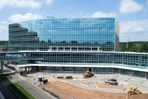The UConn Health outpatient building is being prepared for opening in early 2015.  