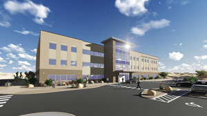 The 55,000-square-foot MOB will open next spring in conjunction with the opening of the health center.