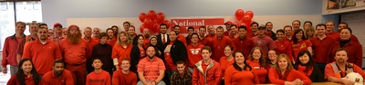 National Wear Red Day Kaiser Oakland 2013 5 R
