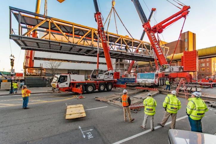Framework Raised for New Boston Medical Center-Menino Bridge | Medical ...