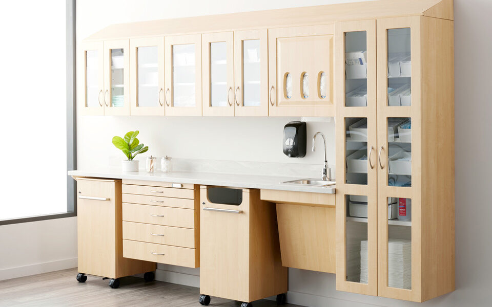 Midmark Synthesis Wall Hung Cabinetry